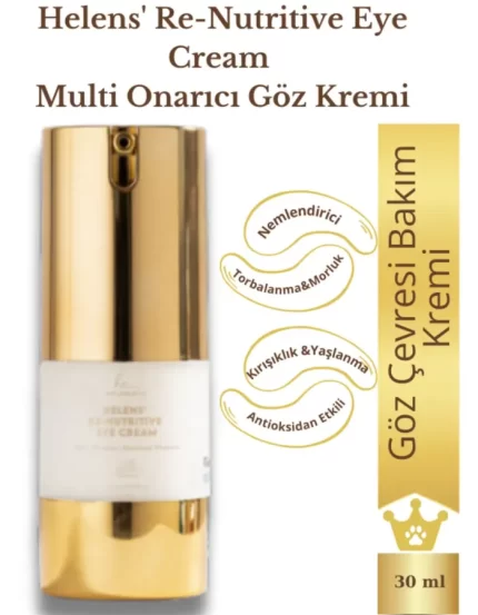 Heleniatic Cosmetic Helens' Re-nutritive Eye Cream - Kırışıklık Karşıtı, Multi Onarıcı Göz Kremi 30ml